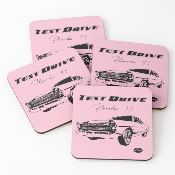 Item preview, test drive ariana florida racing pink designed and sold by thewayitshine.