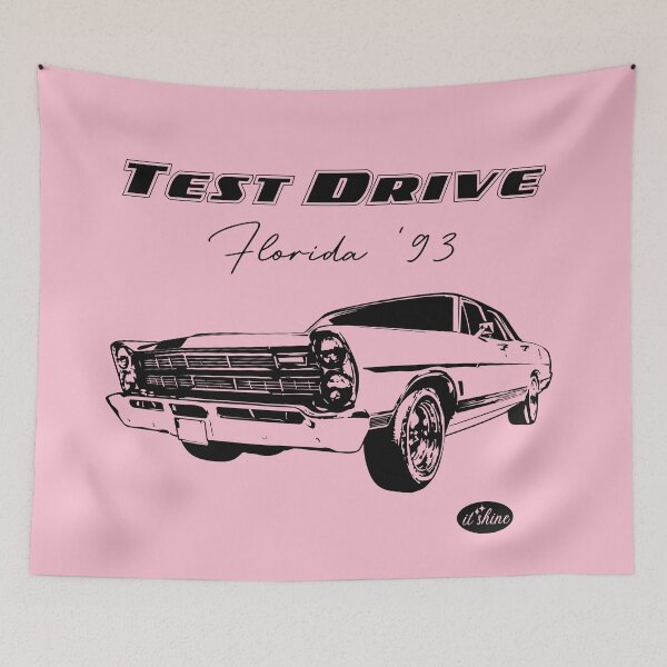 Item preview, test drive ariana florida racing pink designed and sold by thewayitshine.