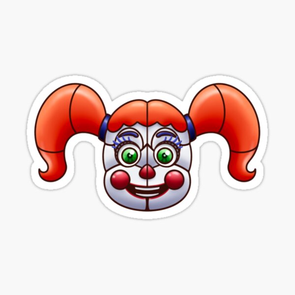 "Circus Baby" Sticker by SketchArtz | Redbubble