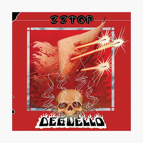 ZZ Top degello Photographic Print