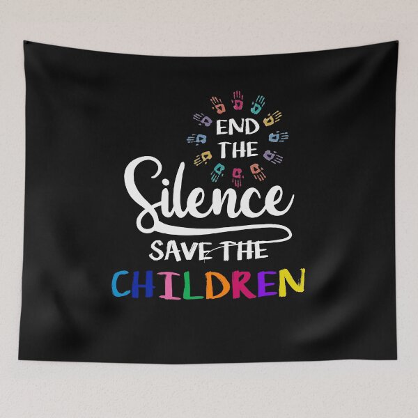Item preview, End The Silence Save The Children designed and sold by BaseStore.