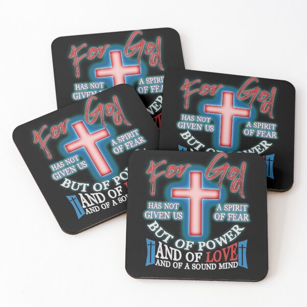 Item preview, For God Has Not Given Us A Spirit Of Fear But Of Power And Of Love And Of A Sound Mind Faith designed and sold by BaseStore.