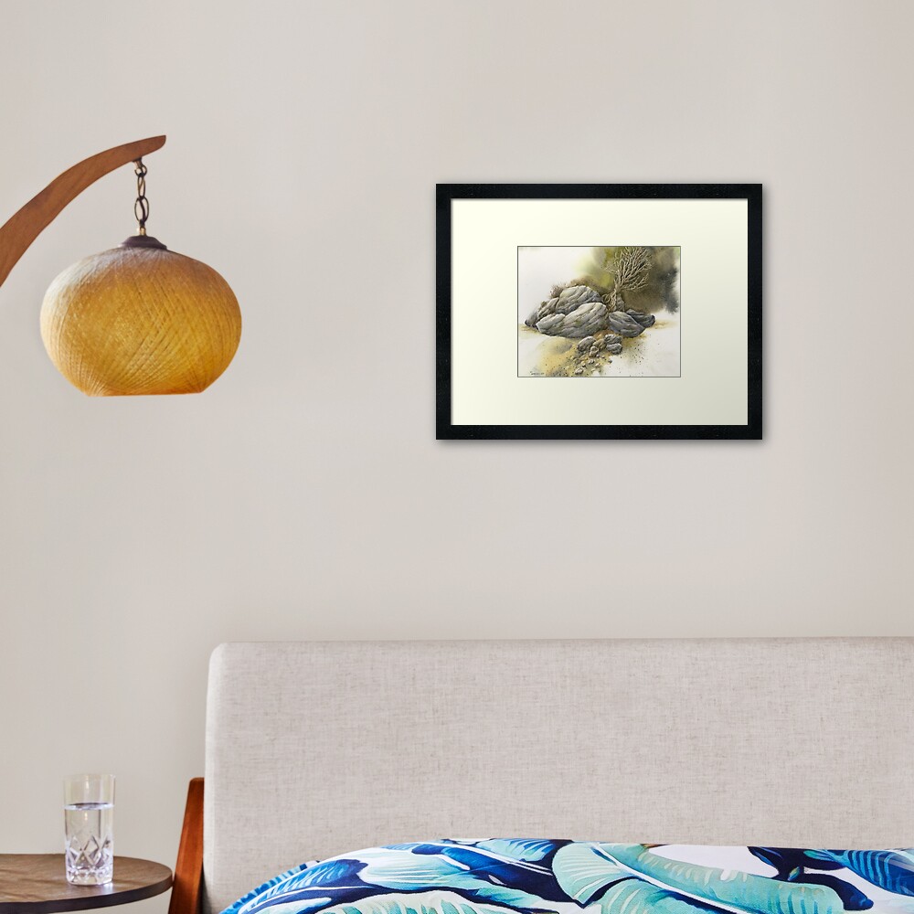Item preview, Framed Art Print designed and sold by mindofwaterc.