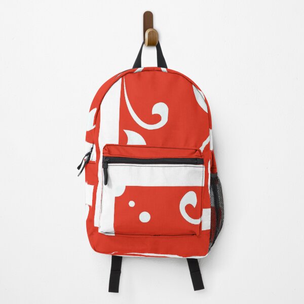 Item preview, Red White Ornamental Pattern 90 designed and sold by vortexatelier.