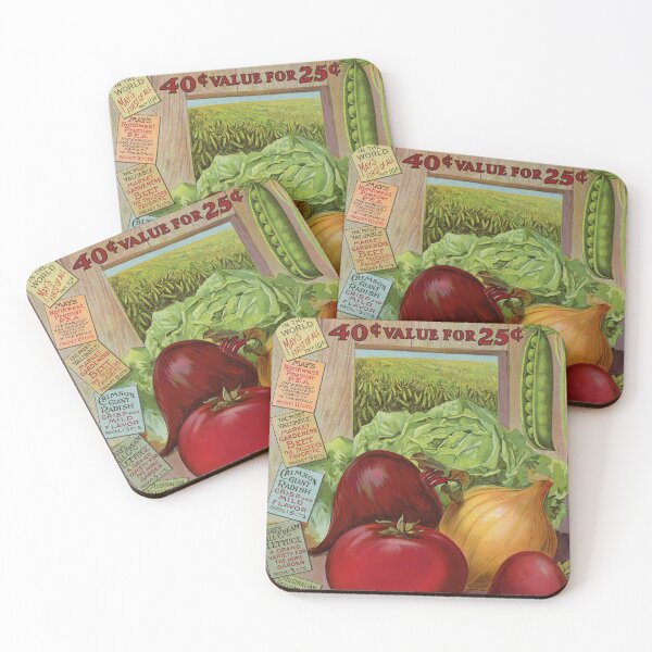 Item preview, LL May & Co Vegetable Illustration designed and sold by VintageAndy.