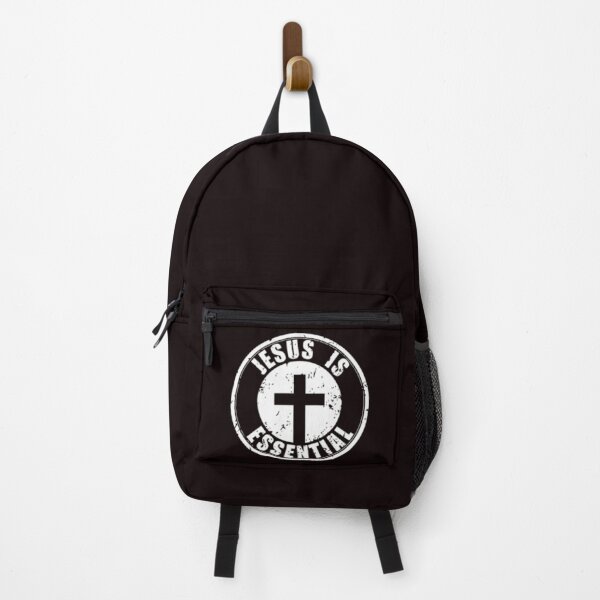 Item preview, Jesus is Essential Christian Faith Bible Spiritual Cross designed and sold by UpwardSpin.