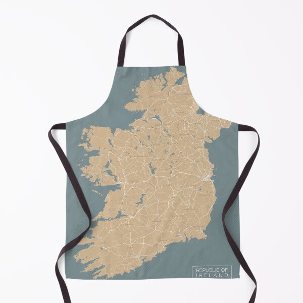 Item preview, Map of Ireland (Coloured, Minimal) designed and sold by wxnw-designs.