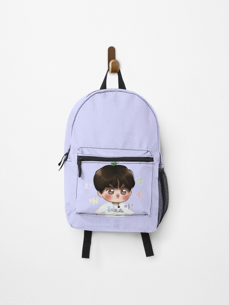 Thumbnail 1 of 3, Backpack, BTS SeokJin designed and sold by RoniPool.
