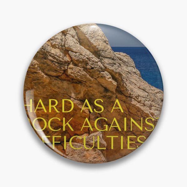 Item preview, HARD AS A ROCK. designed and sold by pirikiti64-.