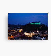 Ljubljana Castle Canvas Print