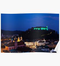 Ljubljana Castle Poster