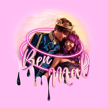 Imagen de la obra Mal y Ben Amor romántico de verano - Descendientes 2 de Arte Enchanted