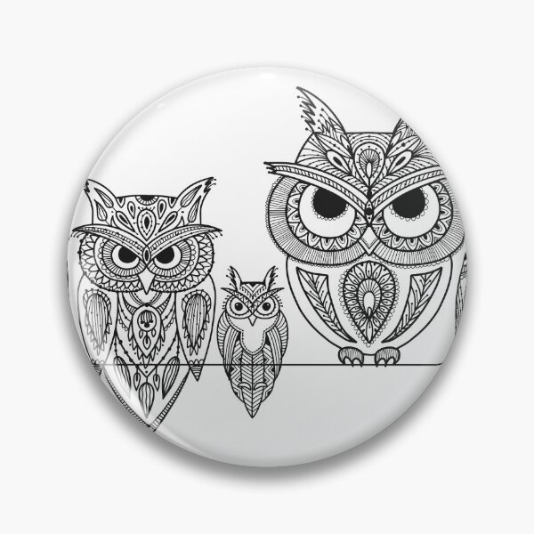 Item preview, Owls family designed and sold by Kudryashka.