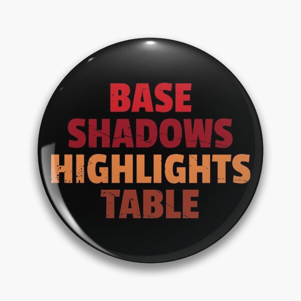 Item preview, Base Shadows Highlights Table Miniature Painter designed and sold by DnlDesigns.