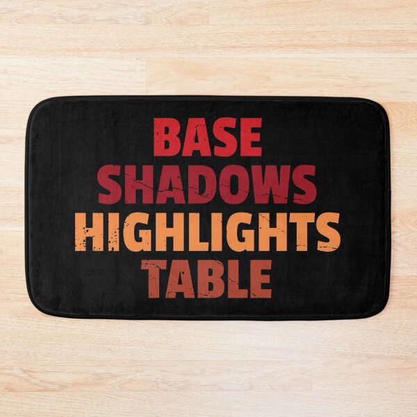 Item preview, Base Shadows Highlights Table Miniature Painter designed and sold by DnlDesigns.