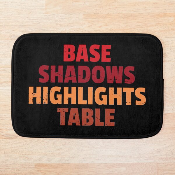 Item preview, Base Shadows Highlights Table Miniature Painter designed and sold by DnlDesigns.