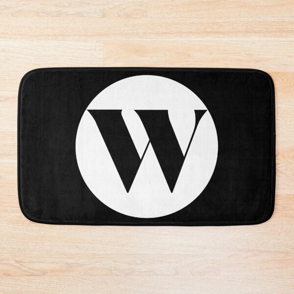 Item preview, W (Letter Initial Monogram)  designed and sold by Texterns.