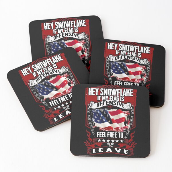 Item preview, Hey Snowflake If My Flag Is Offensive Feel Free To Leave designed and sold by BaseStore.