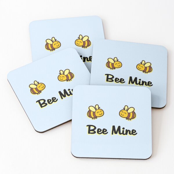 Item preview, Cute Bee Mine Retro Bumble Bees Color claro designed and sold by TinyStarAmerica.