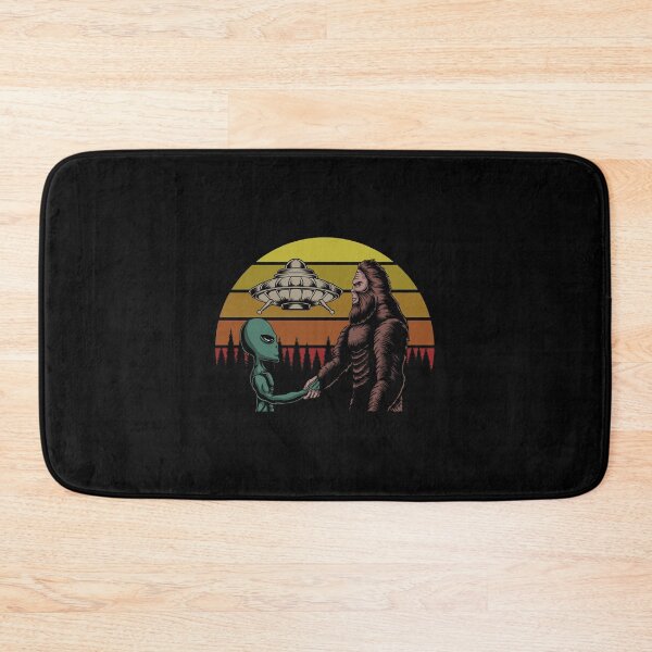 Item preview, Bigfoot & alien-gift for conspiracy believers designed and sold by BRtisticDesigns.