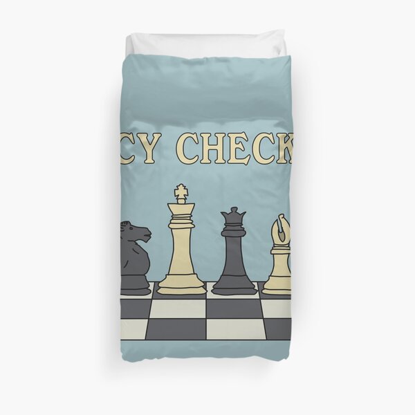 Fancy Checkers Duvet Cover