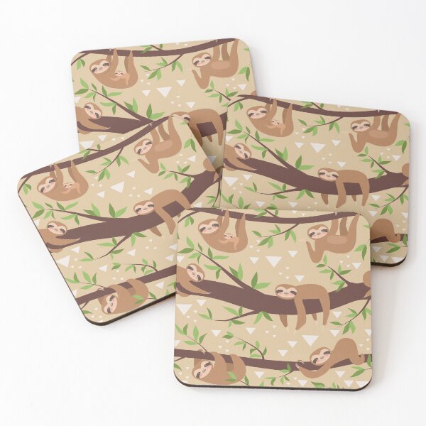 Item preview, Cute Sloth pattern designed and sold by della95.