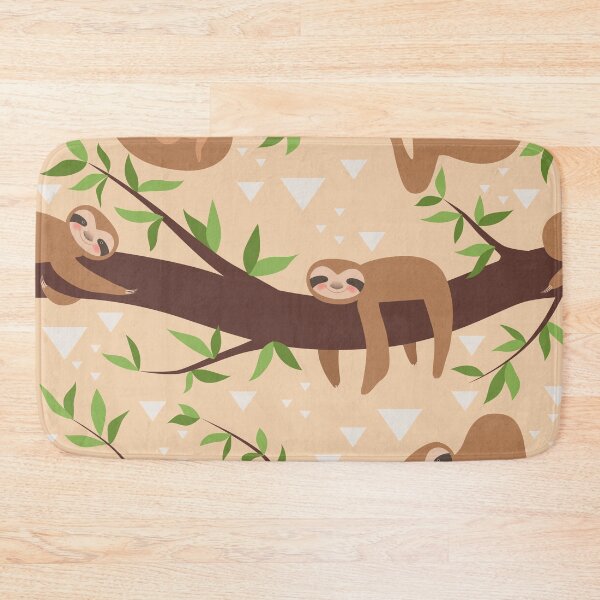 Item preview, Cute Sloth pattern designed and sold by della95.