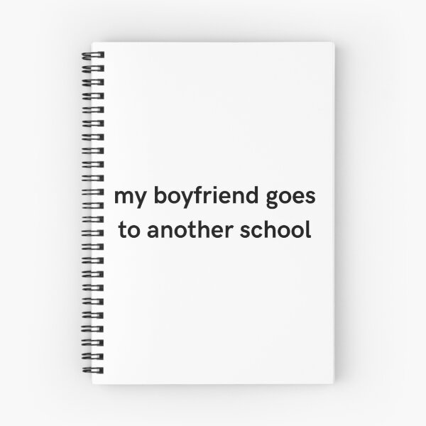 Item preview, My Boyfriend Goes To Another School Design | Funny Girlfriend Gift designed and sold by LemonCinammon.
