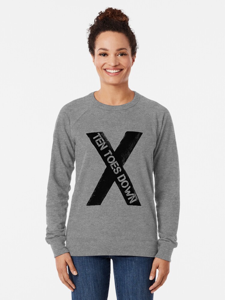 Deestroying merch ten sales toes down hoodie