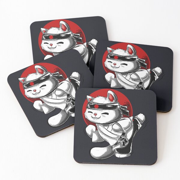 Item preview, Animal Kungfu cat cute asian culture designed and sold by V A R G A S S T Y L E.