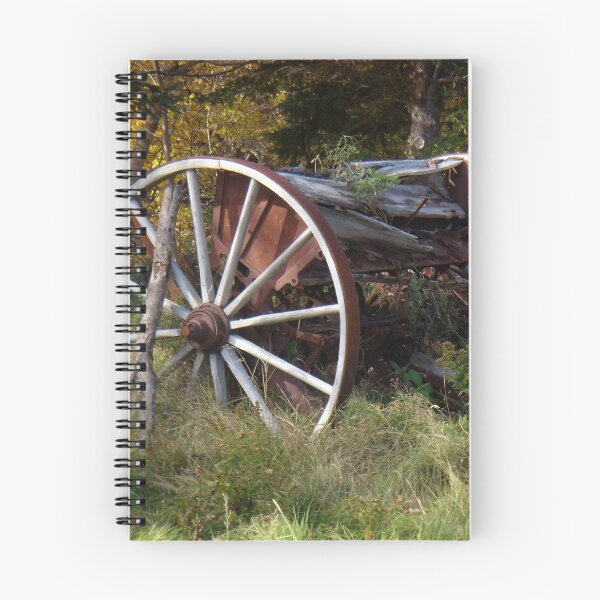 Item preview, Old Wagon Wheel Cart in a Field designed and sold by GJMarchDesigns.