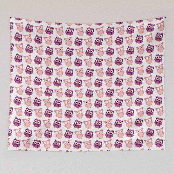 Item preview, Colorful Owls Cartoon designed and sold by helenezimmbps.