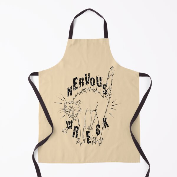 Item preview, Nervous Cat - black designed and sold by Chilly Lizard.