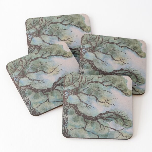 Item preview, Pines in Spring designed and sold by HeronsKeep.