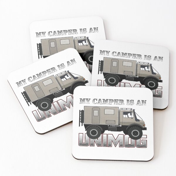 Item preview, My camper is an UNIMOG (on white)  designed and sold by Groenendijk.