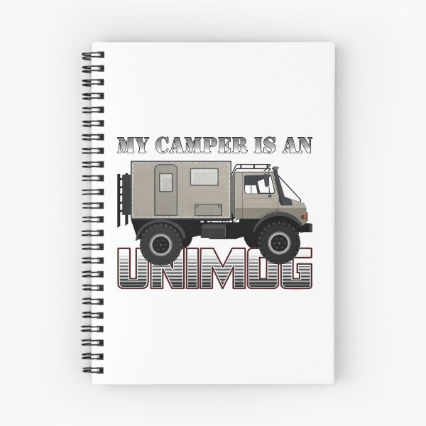 Item preview, My camper is an UNIMOG (on white)  designed and sold by Groenendijk.