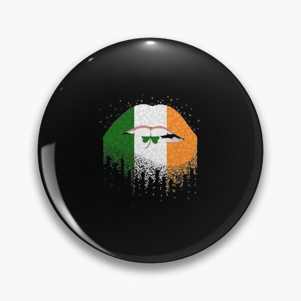 Item preview, St Patrick's Day Flags Lips designed and sold by kenzo2093.