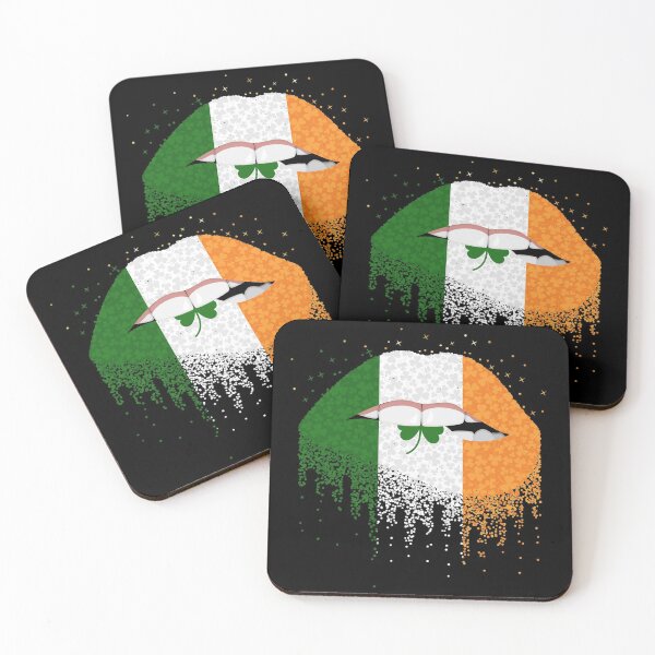 Item preview, St Patrick's Day Flags Lips designed and sold by kenzo2093.