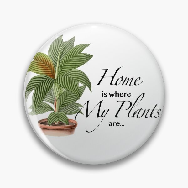 Item preview, HOME is where MY PLANTS are Houseplant lover designed and sold by Rachel Pile.