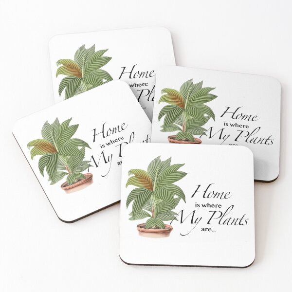 Item preview, HOME is where MY PLANTS are Houseplant lover designed and sold by Rachel Pile.