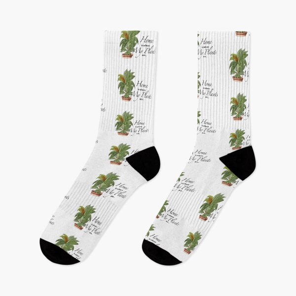 Item preview, HOME is where MY PLANTS are Houseplant lover designed and sold by Rachel Pile.