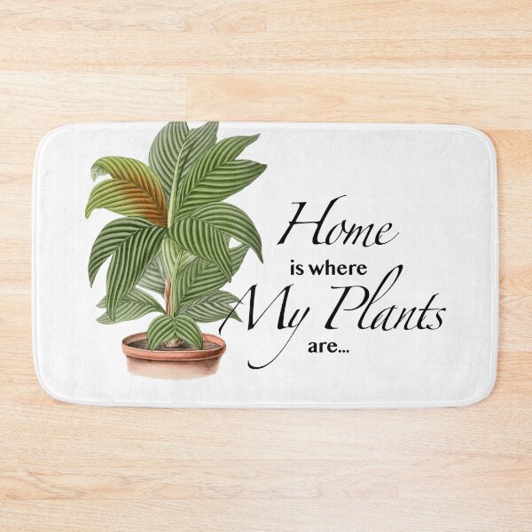 Item preview, HOME is where MY PLANTS are Houseplant lover designed and sold by Rachel Pile.