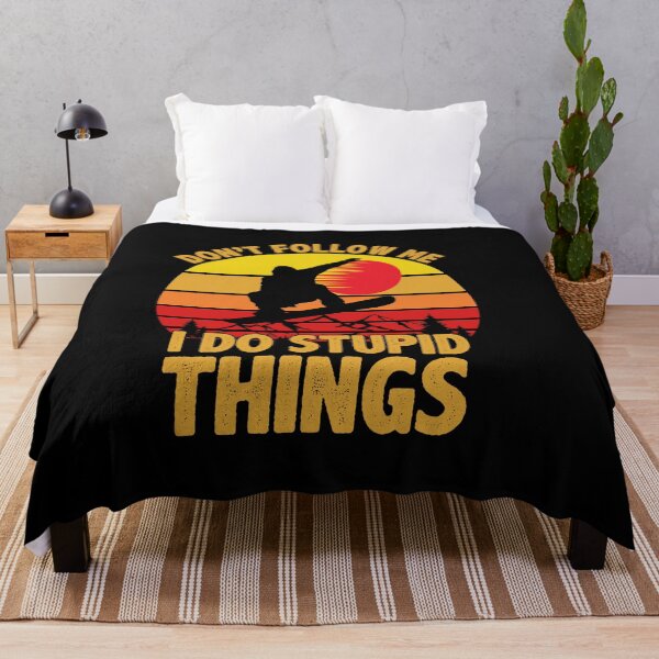 Item preview, Don’t follow me I Do Stupid Things vintage designed and sold by kenzo2093.