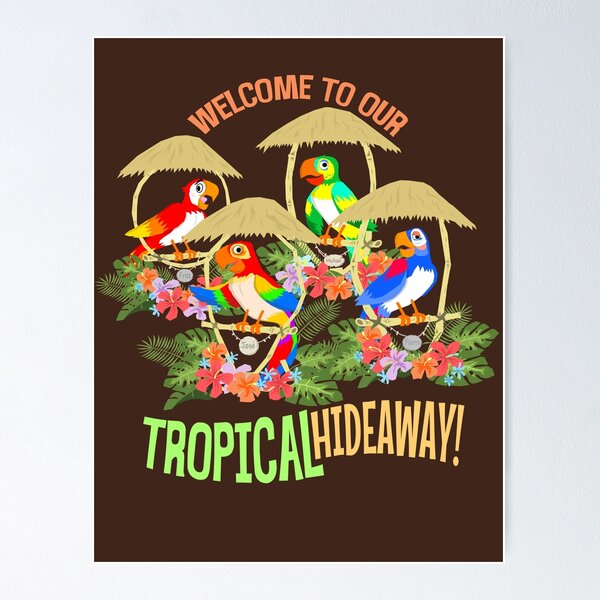 Item preview, Tiki Room: Welcome to our Tropical Hideaway designed and sold by RadicalRad.