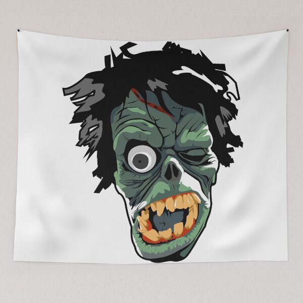 Item preview, Head Zombie Monster designed and sold by andriassaputro.
