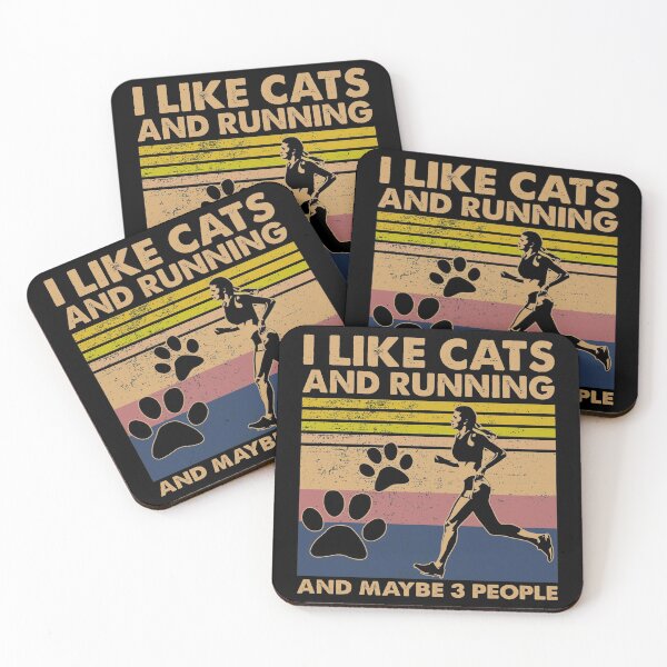 Item preview, I Like Cats And Running And Maybe 3 People 95 - 02 designed and sold by davidcgonzale.