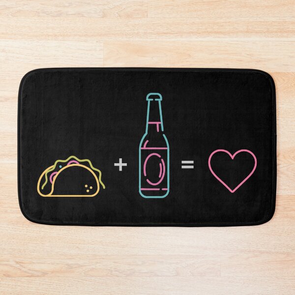 Item preview, Food Math: Tacos + Beer = Love designed and sold by CeciLop.