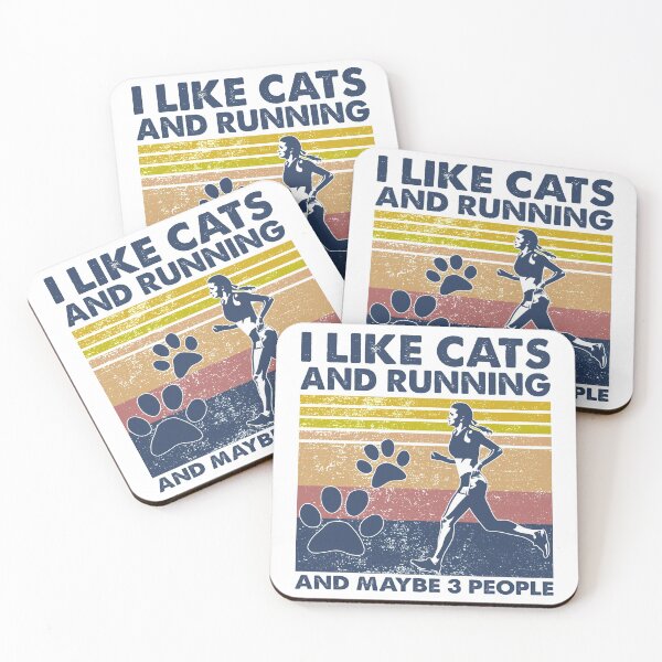 Item preview, I Like Cats And Running And Maybe 3 People 95 - 01 designed and sold by davidcgonzale.