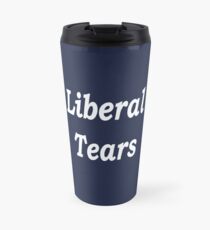Liberal Tears - Navy Blue Travel Mug