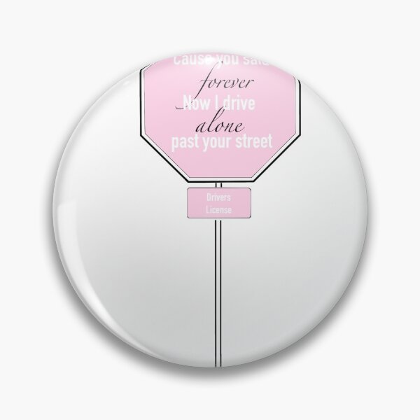Item preview, Drivers License Lyric Sticker designed and sold by Deanna1100.